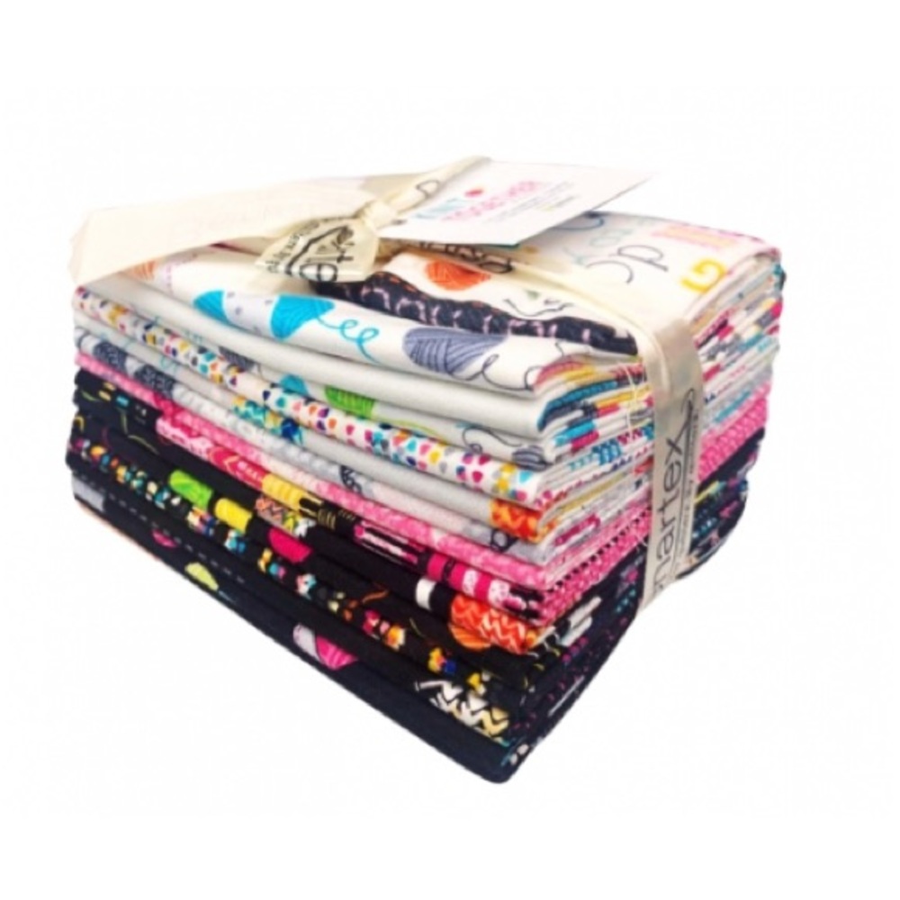 Knit Together Cotton Fabric Fat Quarters